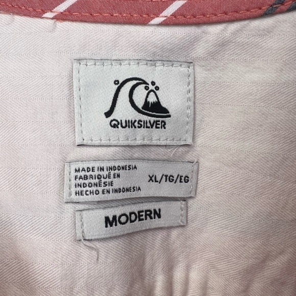 Quicksilver Classic Striped Button Down Shirt - Picture 6 of 9